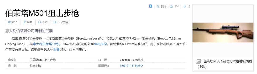 有关温蒂尼的这把狙击步枪 2