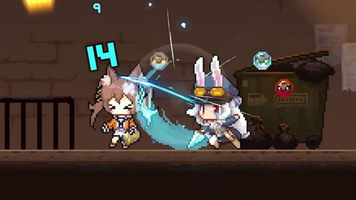 兔耳少女+银河恶魔城！《Rabi-Ribi》开发者新作《TEVI》截图