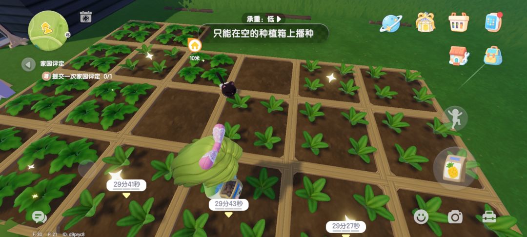希望下次更新播种不受宠物影响 1