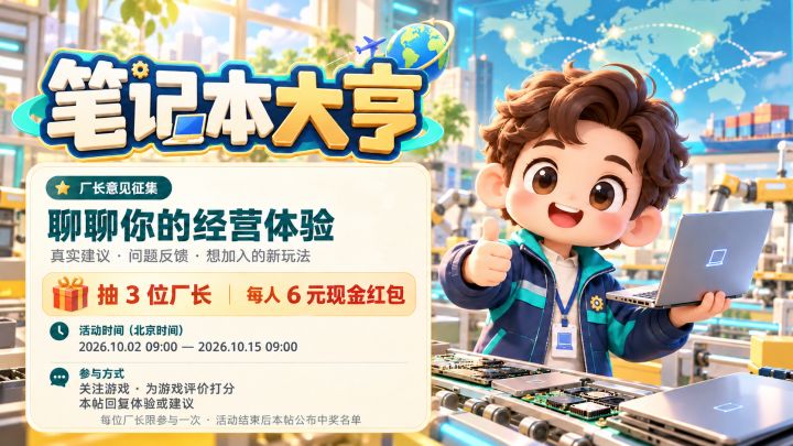【建议征集有奖】聊聊《笔记本大亨》的经营体验截图