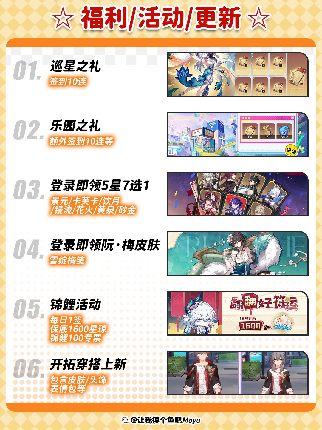 【V3.8攻略】星铁V4.0前瞻福利资讯省流汇总 3