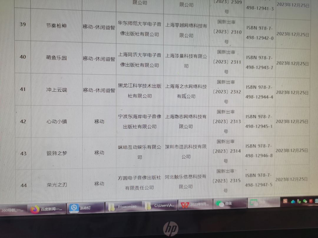 今天终于看到12月的游戏版号,曙光在前头 1