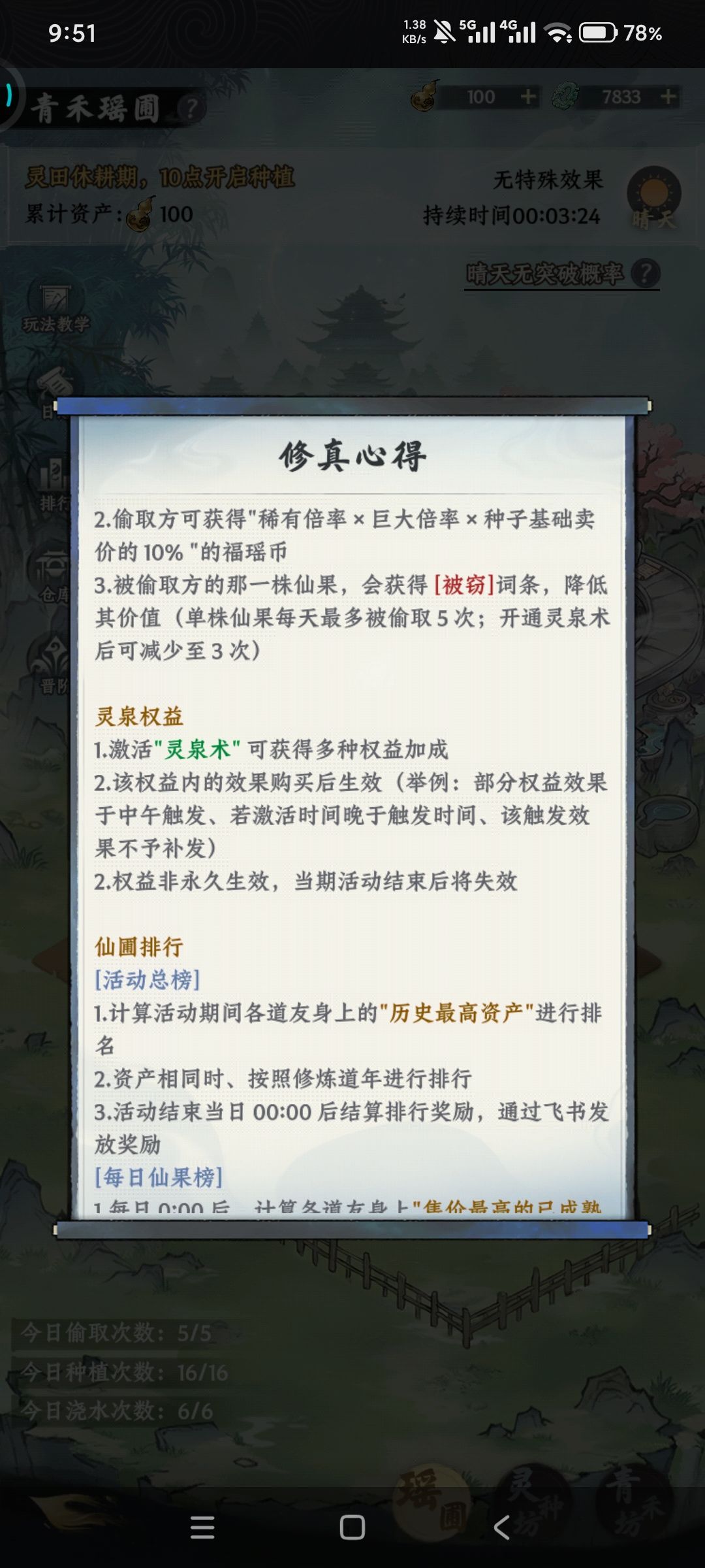 灵泉术还不是永久的,七天一期一期30元 1