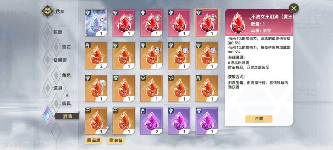 这些角色泪滴有用吗? 9