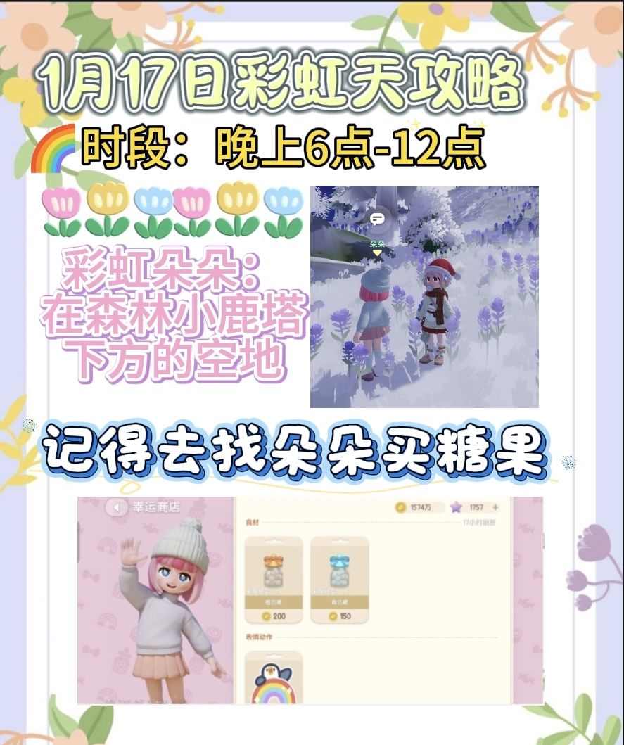 1月17号日常攻略 2