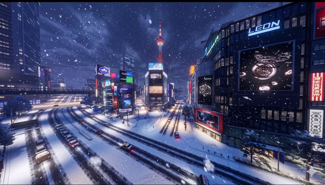 异环1.4镜头之下,海特洛都市的昼夜与落雪 3
