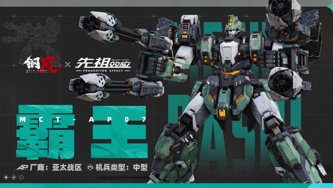 机兵影像 | MCT-AP07 霸王 1