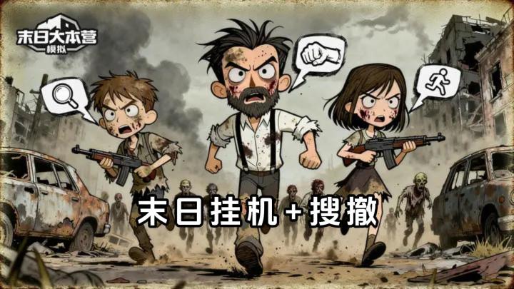 末日放置挂机,随机事件与搜撤玩法,带来不一样的体验截图