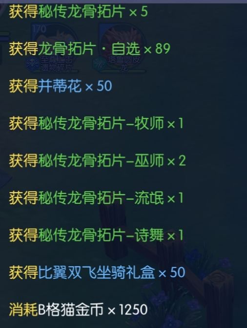 比翼双飞双人坐骑礼包前瞻 5