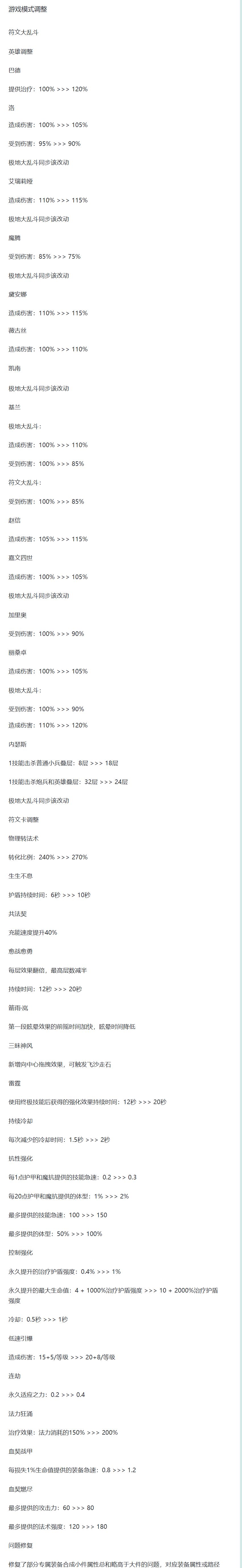 装备集体增强!lolm 7.2b版本平衡改动公布 3