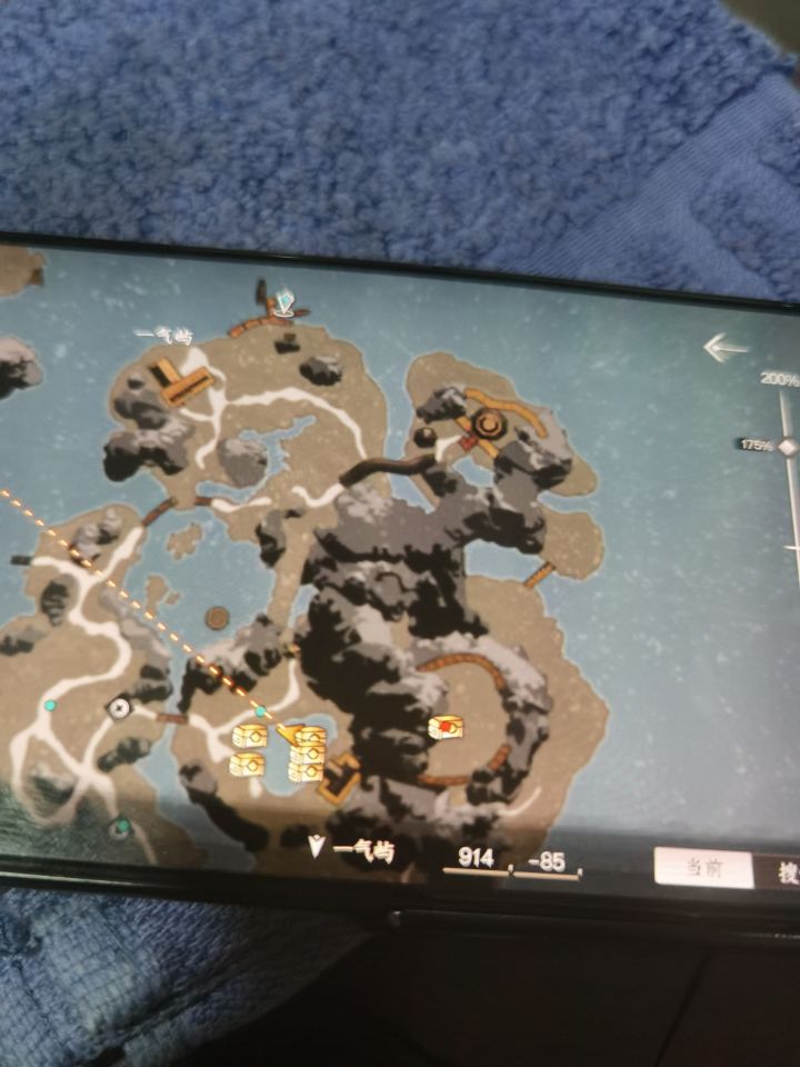 有没有大佬知道一气屿的宝箱怎么拿?截图