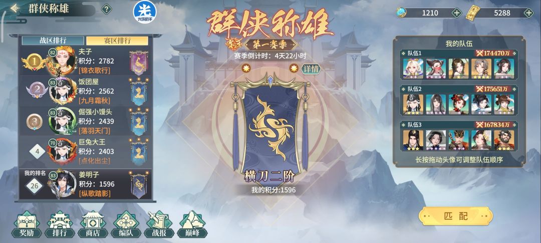 开服64天18.4亿战力 2