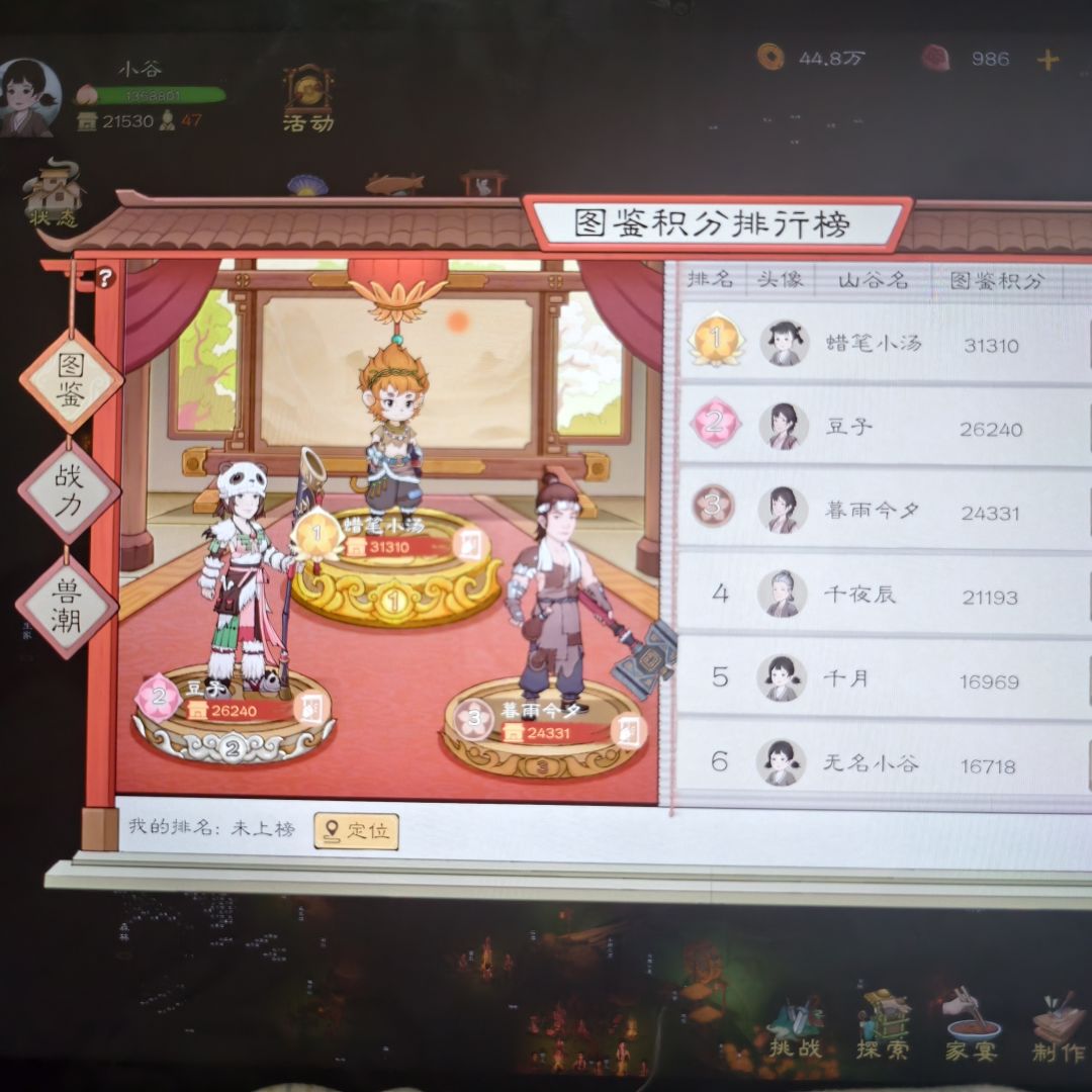 排行榜 1