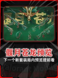 下一个新套装【偃月苍龙】23号上线局内预览提前看