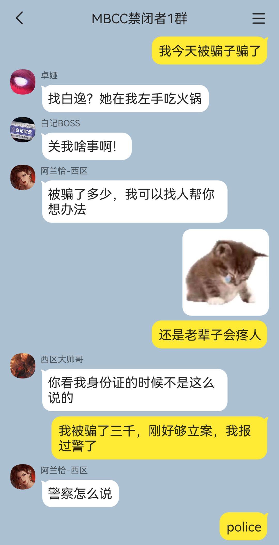 西区教母锐评:这是啥子群聊 3