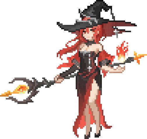 新英雄-【烈焰魔女-莫妮卡】 1
