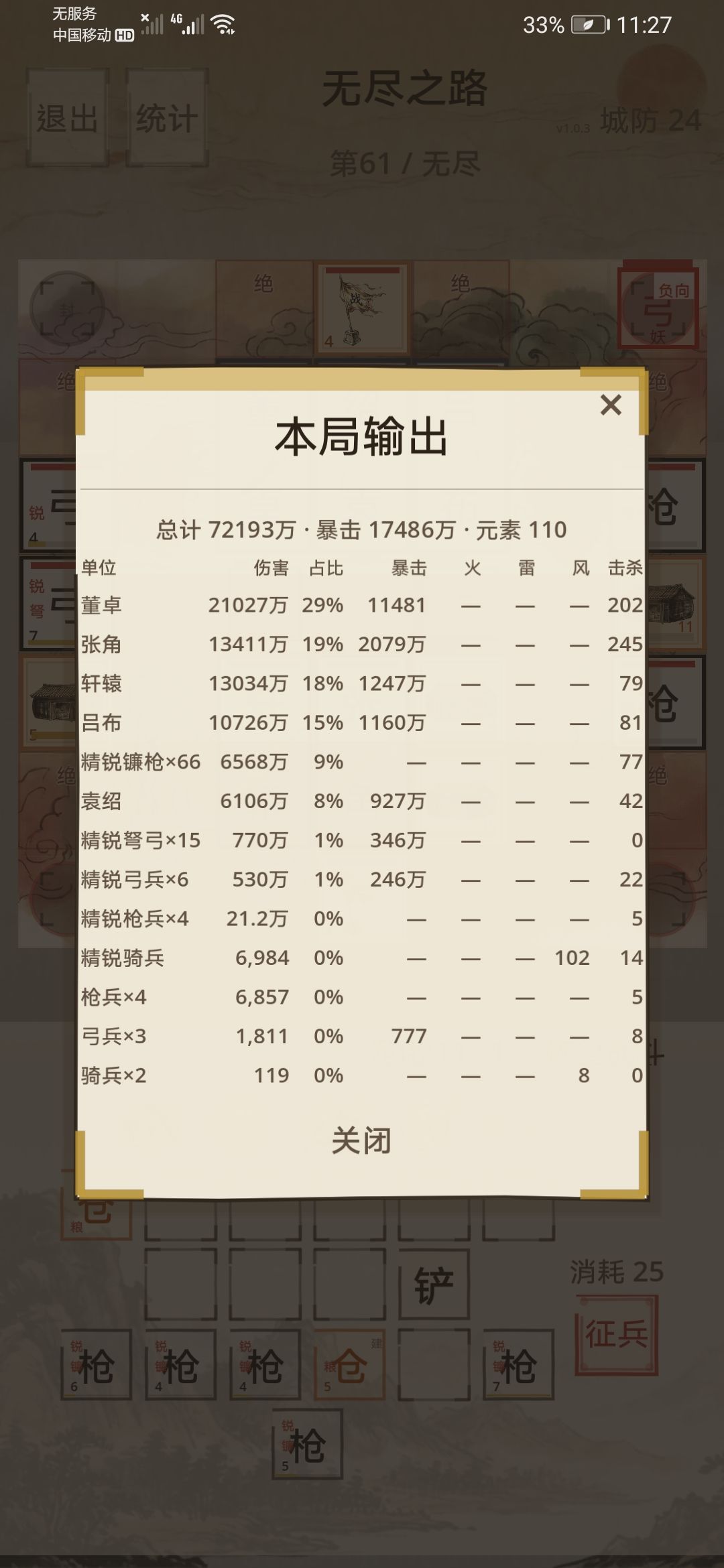 无尽新纪录 · 第 60 波 1