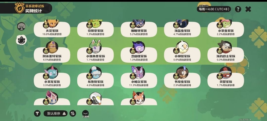 草系徽章打法 2