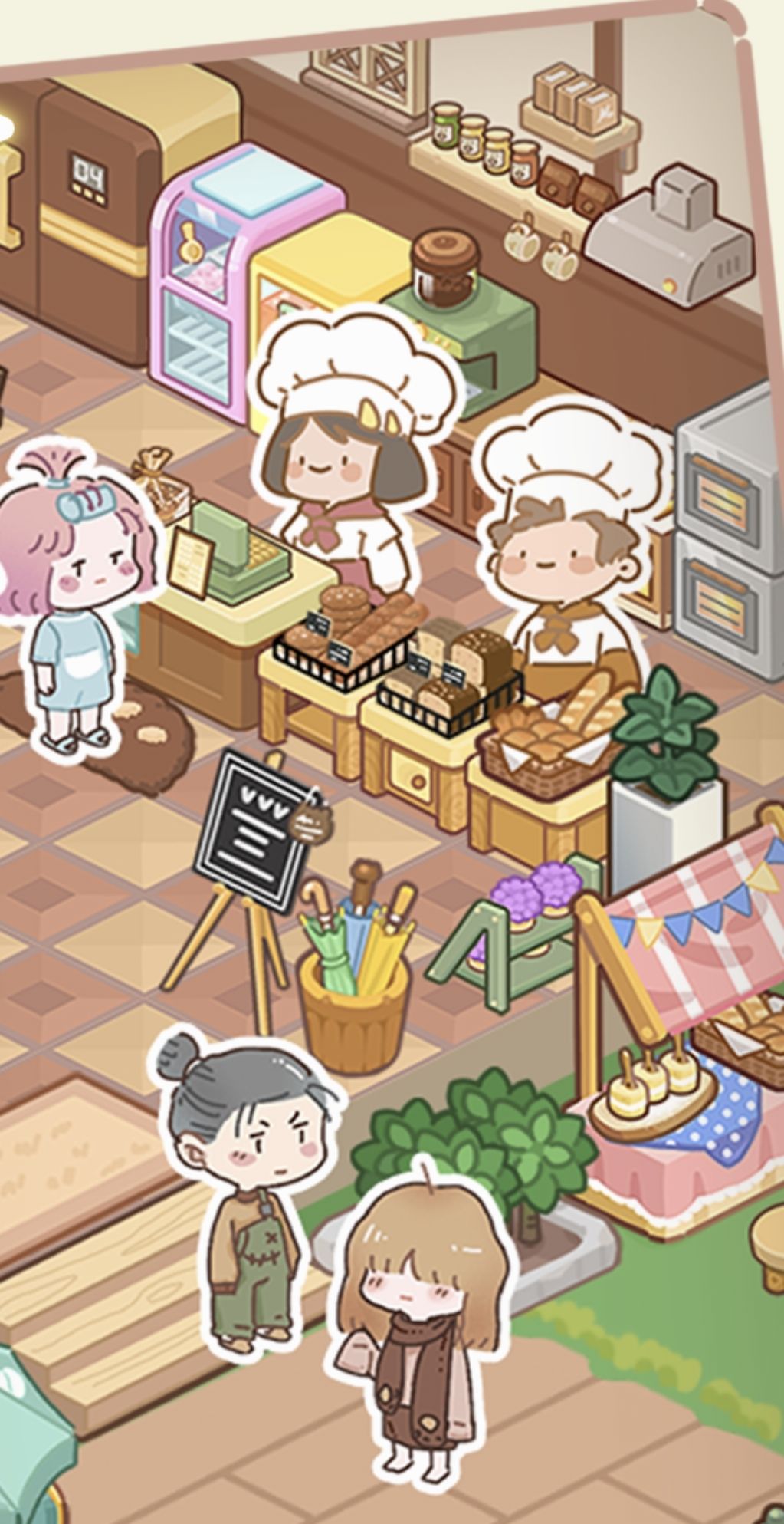 🍞面包☕️咖啡🍰经营小店，休闲美食小游戏安利 3