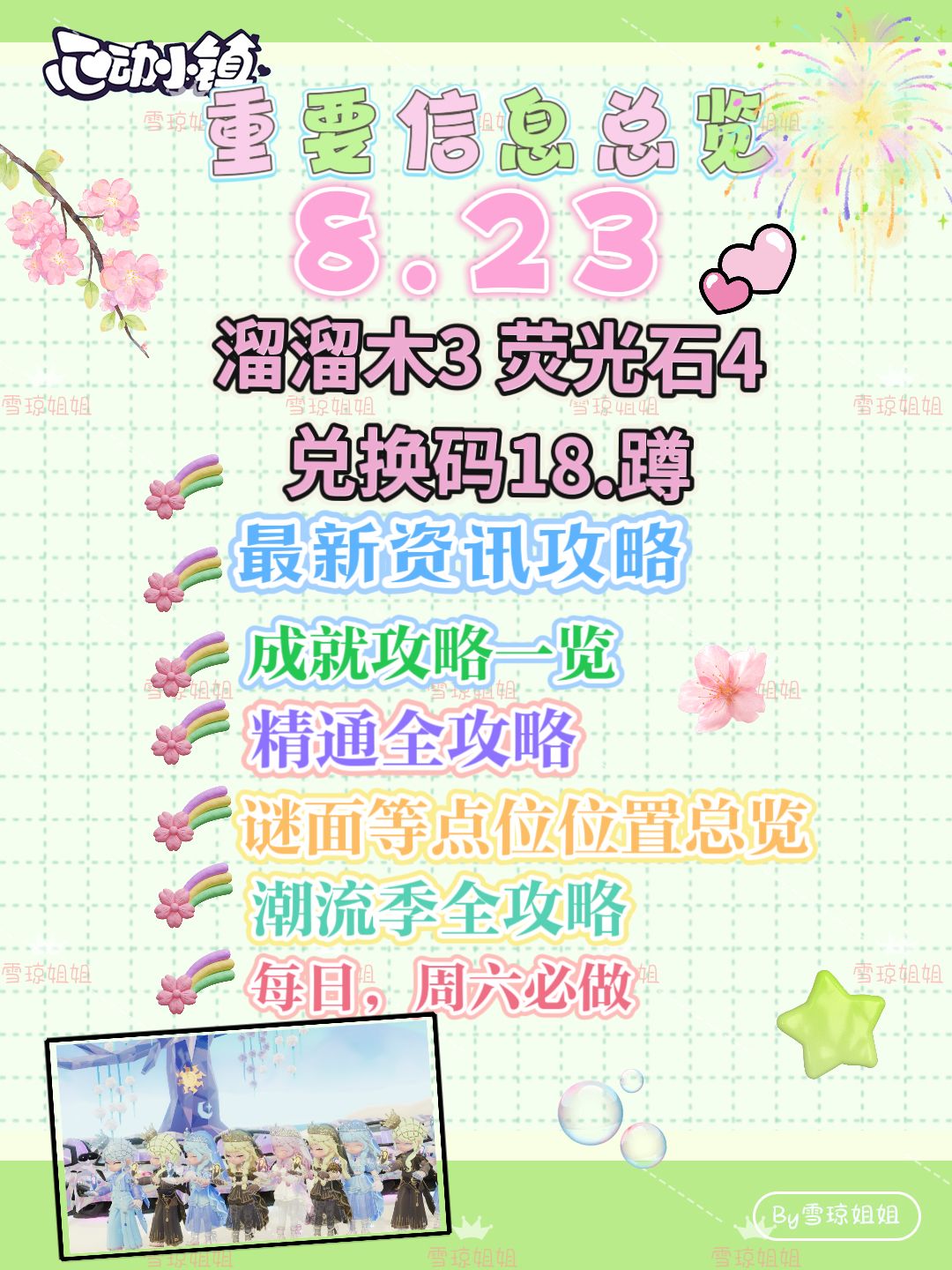 8.23 权威硬核信息总览攻略合集截图