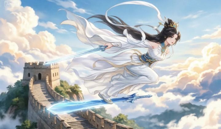 【我的御剑日记】白衣剑仙游长城截图