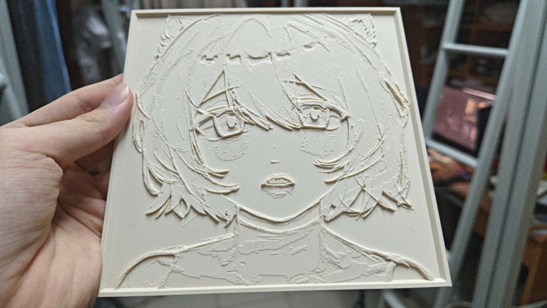 用3D打印机打印了个尤里版画 2