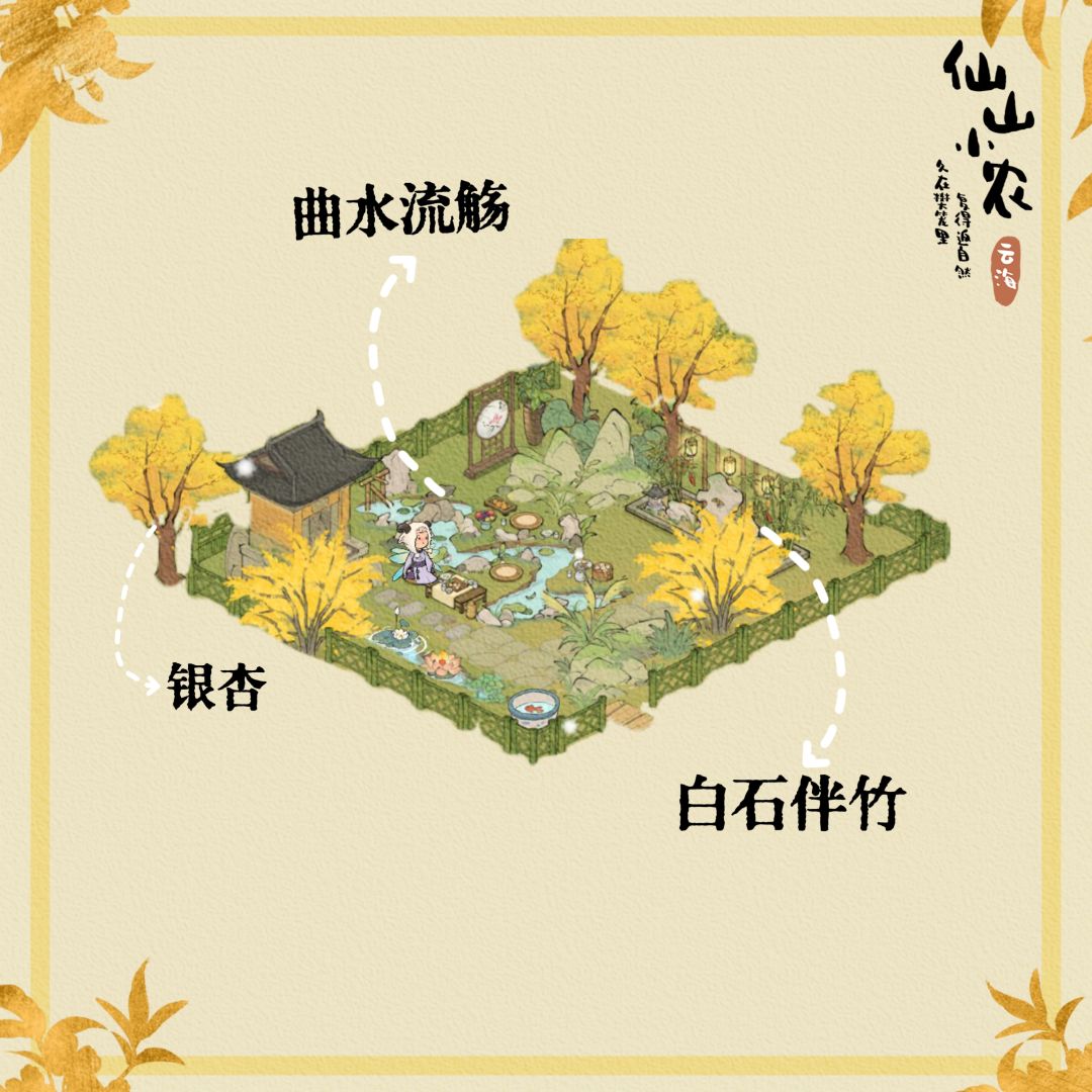【仙山小农】【曲水流畅布局】截图