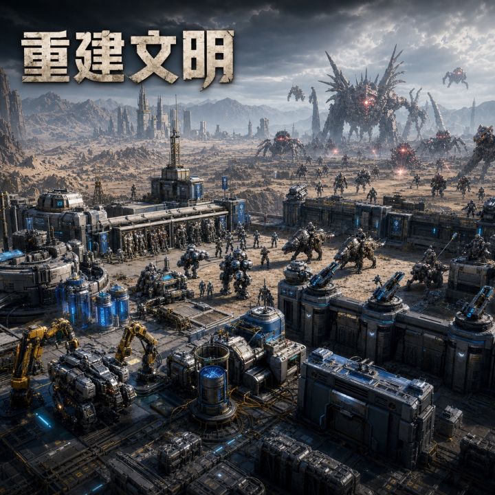 重建文明,三种族发展截图