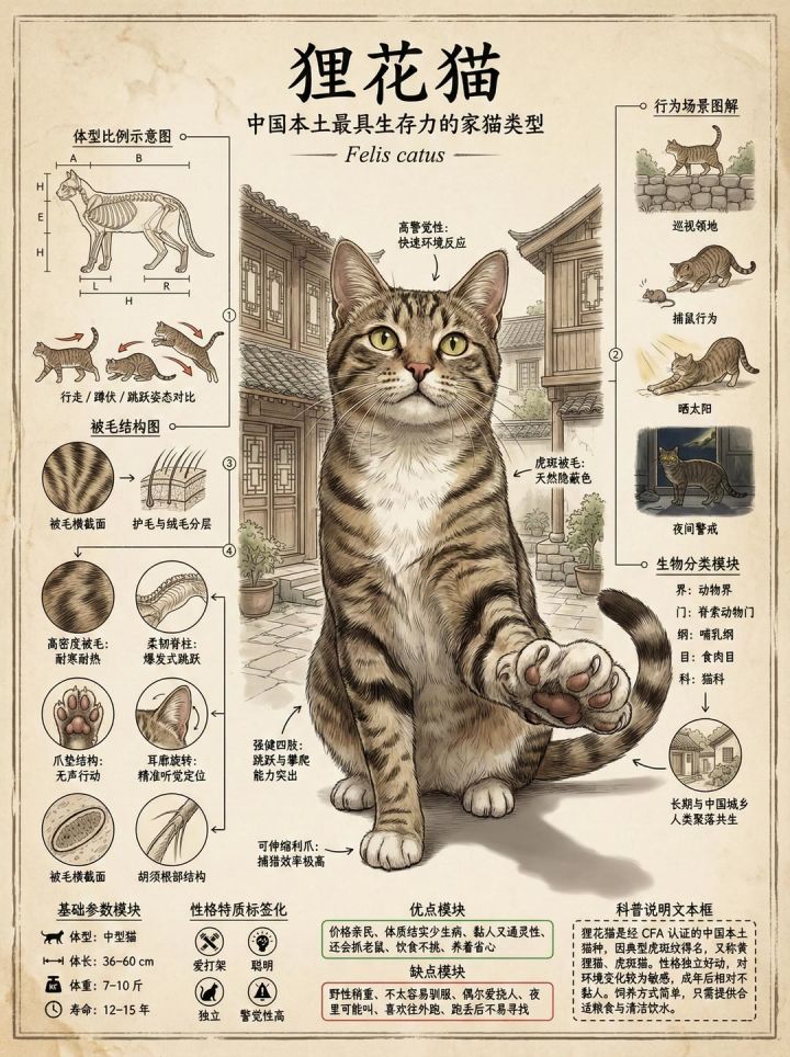 别再只叫土猫了!中华田园猫科普图鉴🐱截图