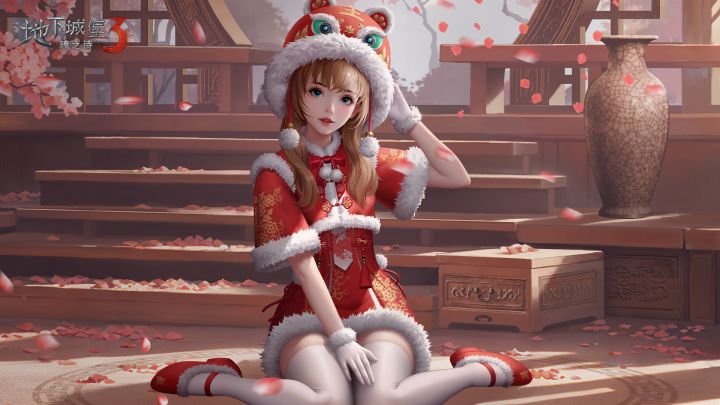 一眼心动，地堡3国风美少女谁会不喜欢呢~截图