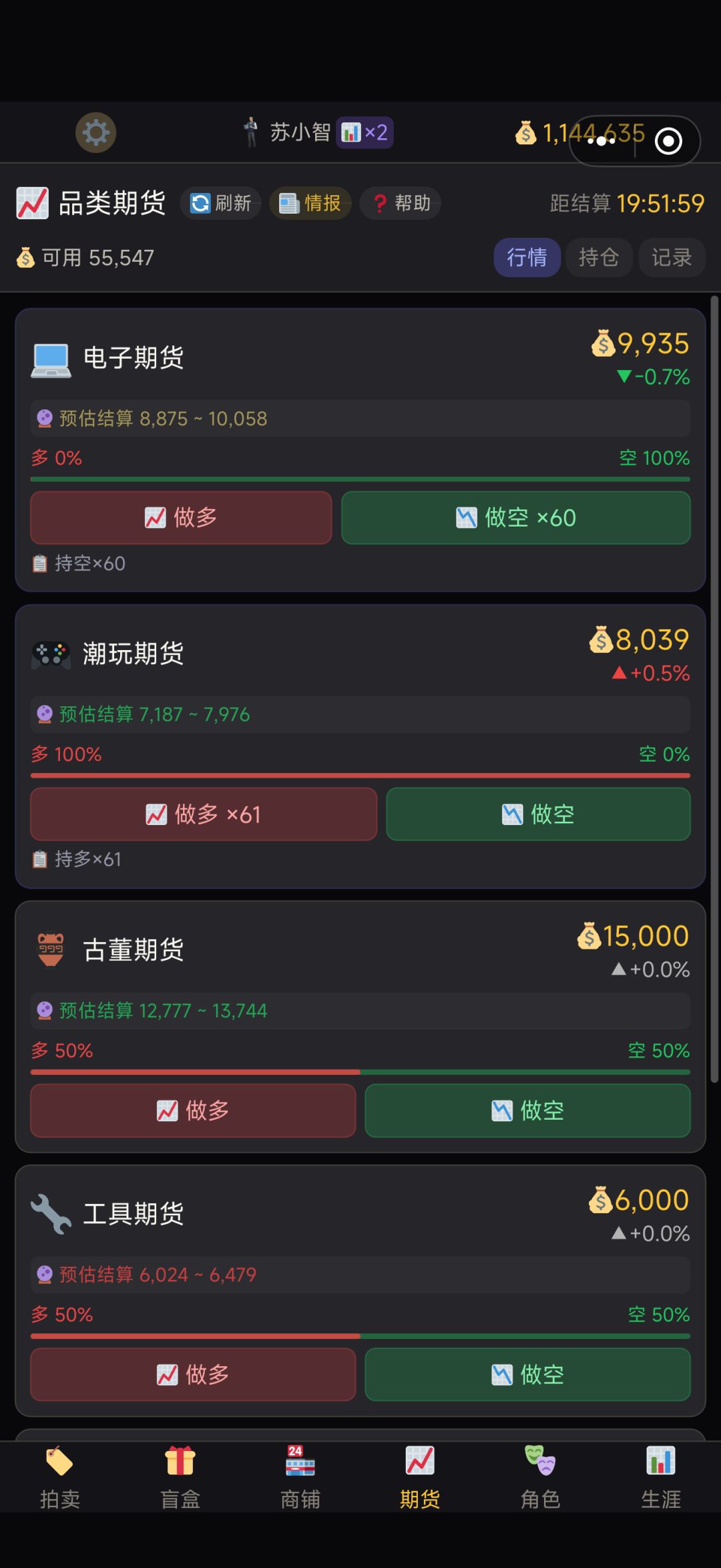更新日志1.6.0期货市场 3