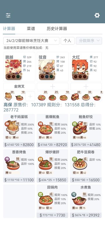 2.2辣味主题厨神平民作业来咯~
