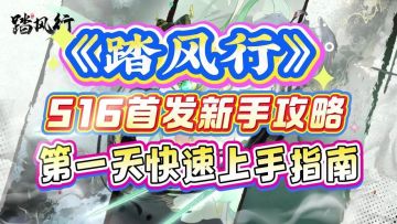 《踏风行》首发新手攻略，第一天快速上手指南