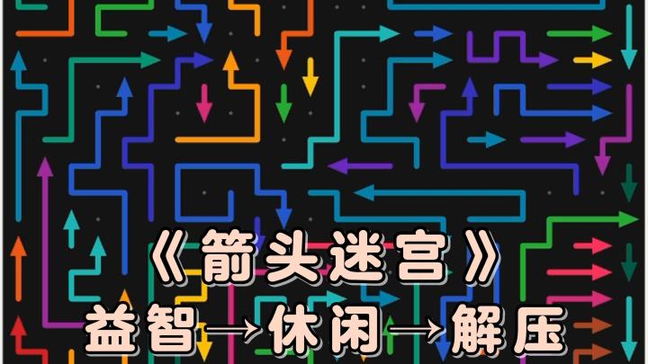 益智→休闲→解压！直接来Arrow Puzzle 箭头迷宫，试试看吧！截图