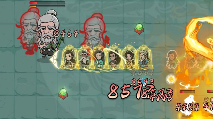 无敌！追着BOSS撞，最强阵容！截图