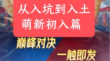 从入坑到入土之萌新初入