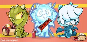 《植物大战僵尸2》祝大家春节快乐！