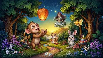 《精灵世界种田》1年仅开1次的排灯节活动来啦，白嫖巨量资源！