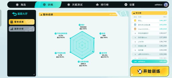 还以为瓶颈到了,调了下灵敏度上十万了截图