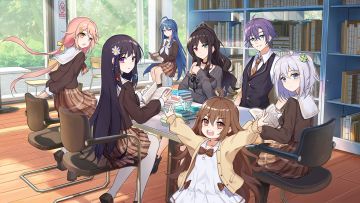 AVG游戏《蔚蓝月下的回忆》已在steam正式发售！