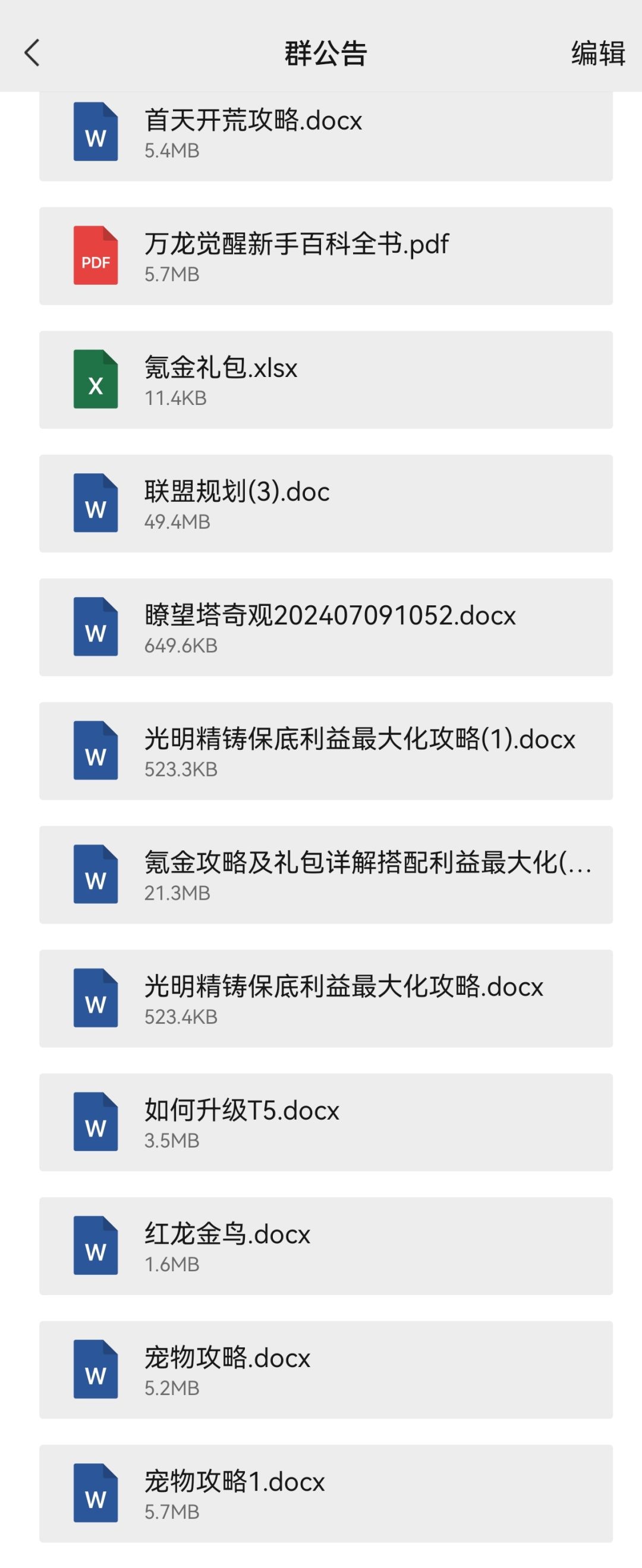万龙觉醒攻略群 1