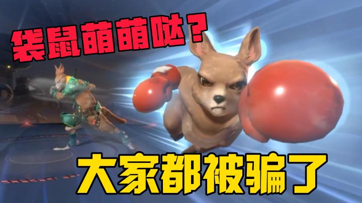 萌萌袋鼠其实是拳王?大家都被骗到了!截图