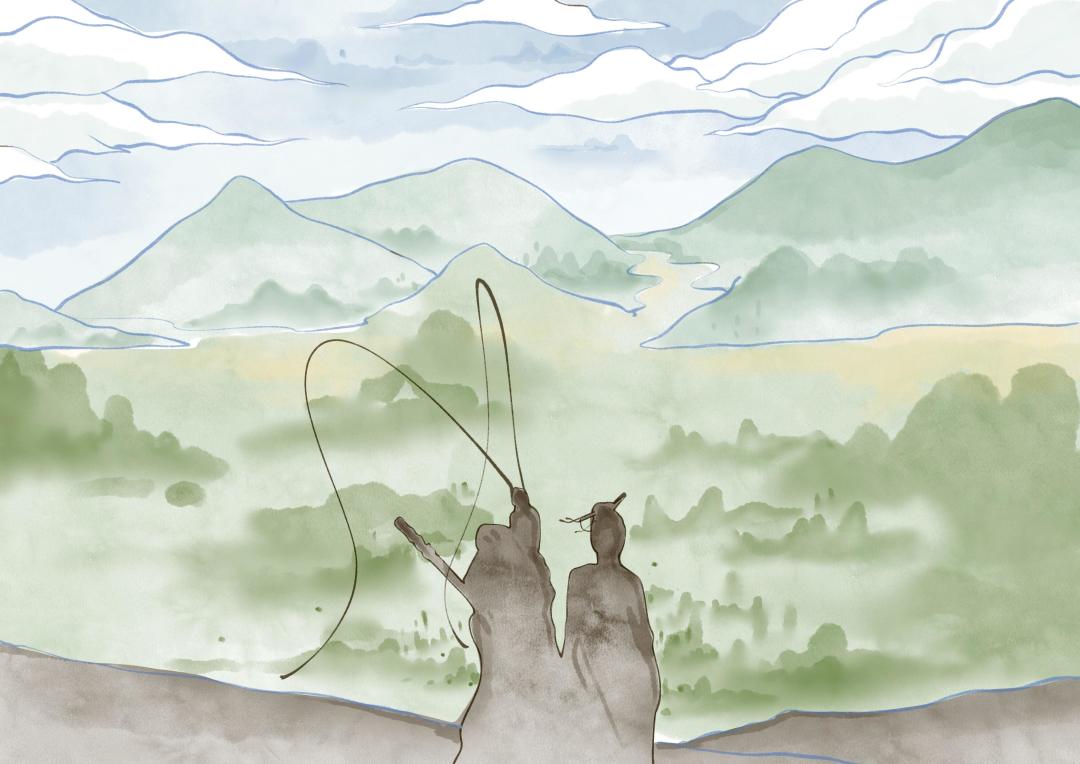 于是,他们 3