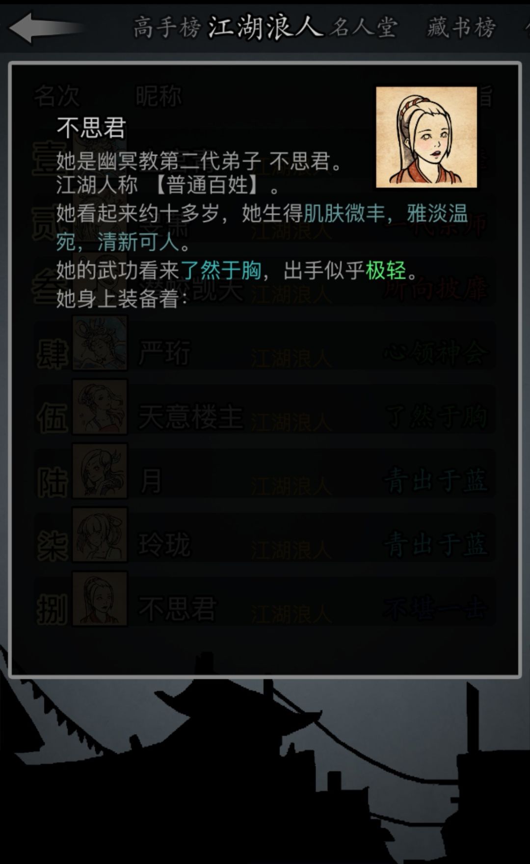 江湖浪人榜?? 2
