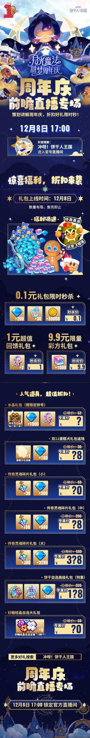「周年庆特别前瞻直播」 12月8日超多情报提前知晓！