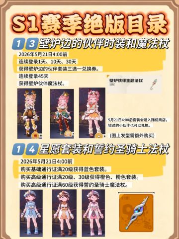 洛克王国 S1 赛季绝版时装盘点