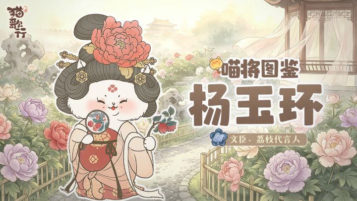 喵将图鉴 | 杨玉环 霓裳一舞动乾坤截图