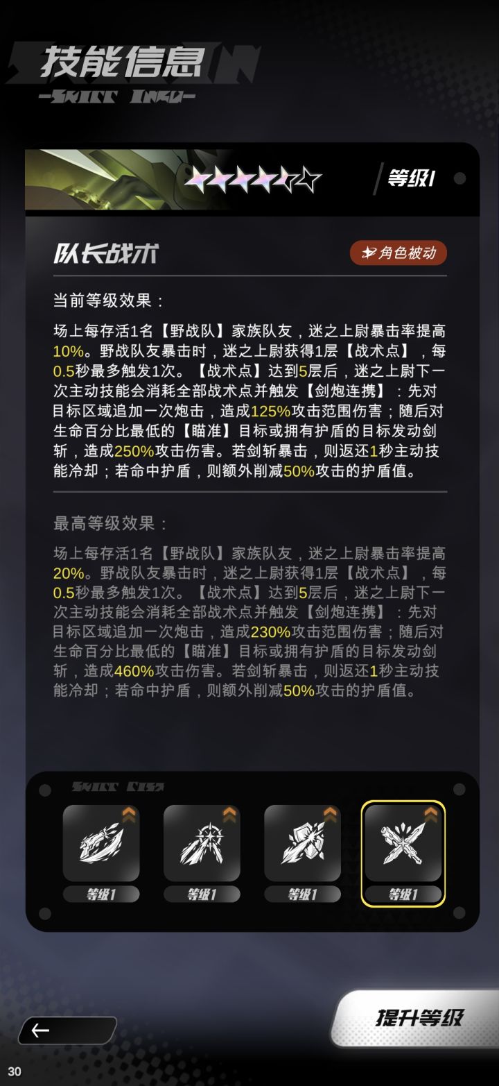 一不小心发现了迷之上尉的最强阵容截图