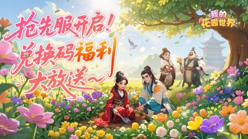 花园抢先服开启 | 这些兑换码能让你开局自带高光！