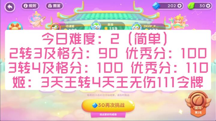 2月22日 周三 无伤111令牌 简单好抄不锁头【保卫萝卜4周赛】截图
